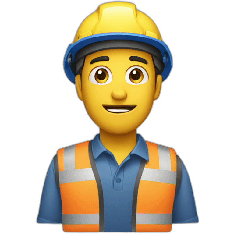 trabajador accidente emoji