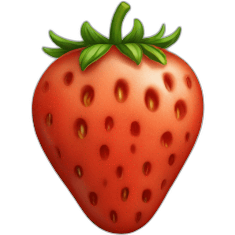 strawberry tomato emoji