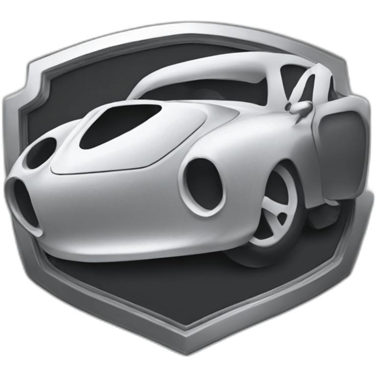 porsche emblem  emoji