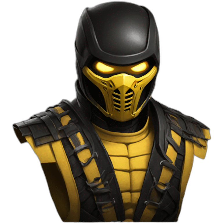 mortal kombat scorpion emoji