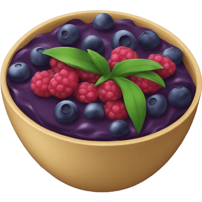 açaí bowl emoji