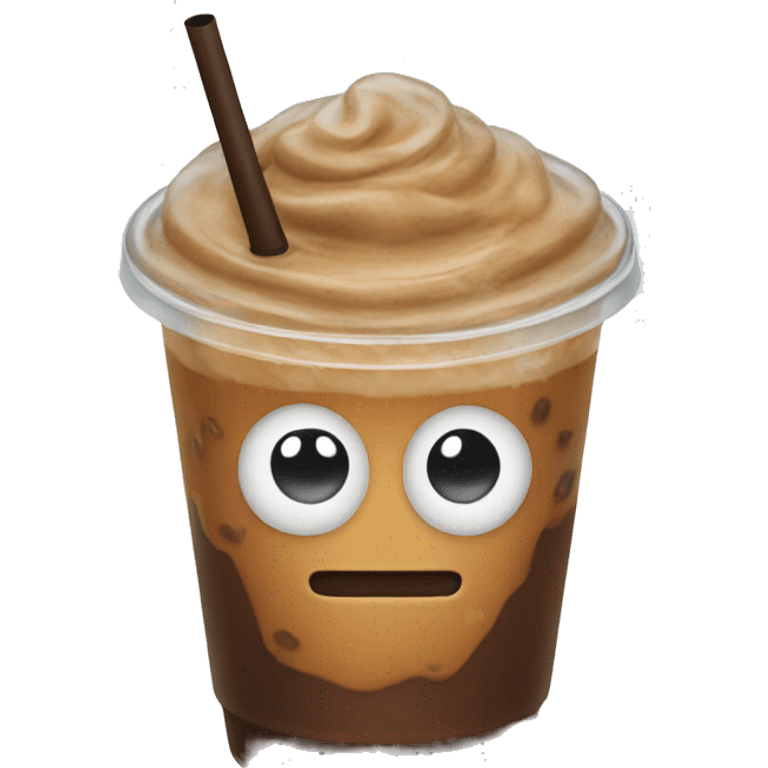 swing iced coffee emoji