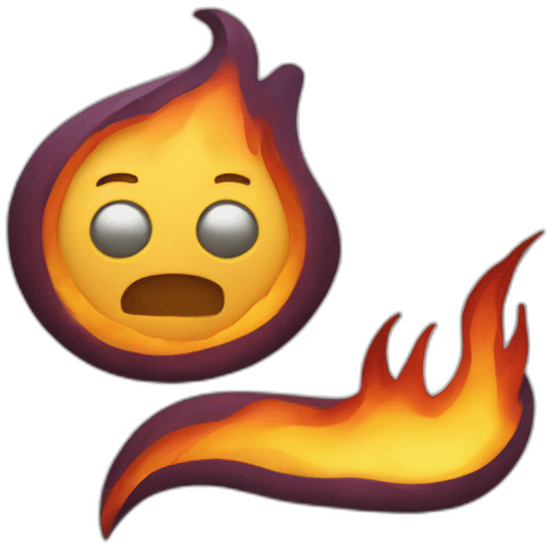 thread slack icon on fire emoji