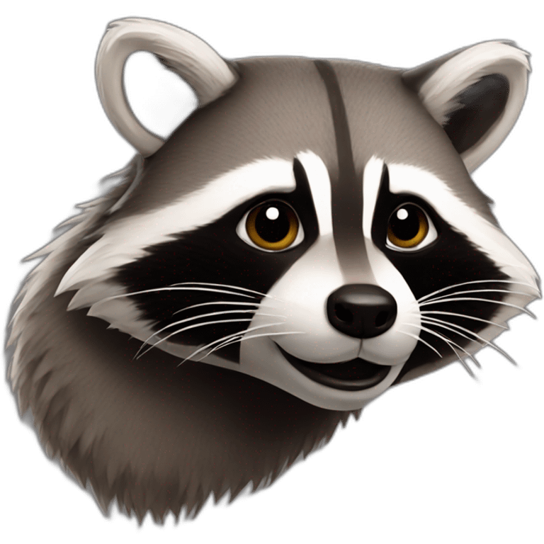 Racoon emoji