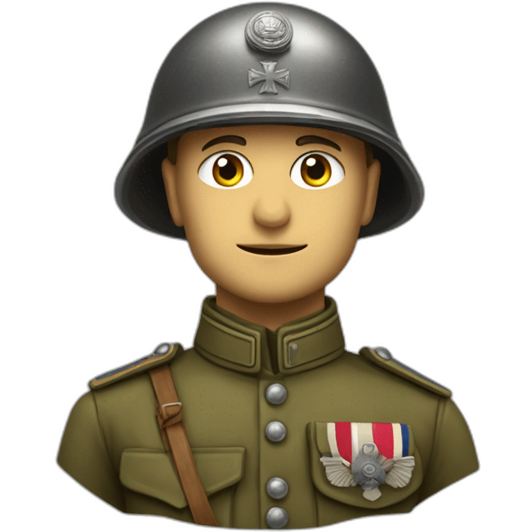 Ww1 soldier wiht pikelhaube emoji