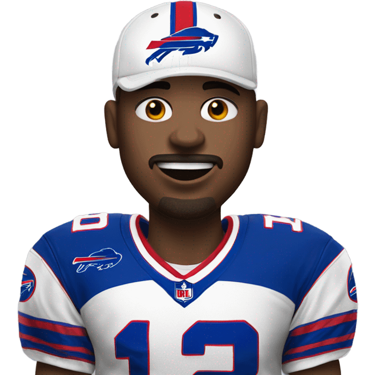 Mexican Buffalo bills fan emoji