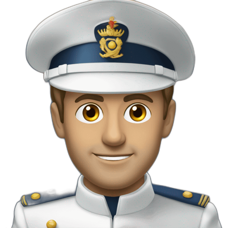 Emanuel Macron dans marine lepêne emoji