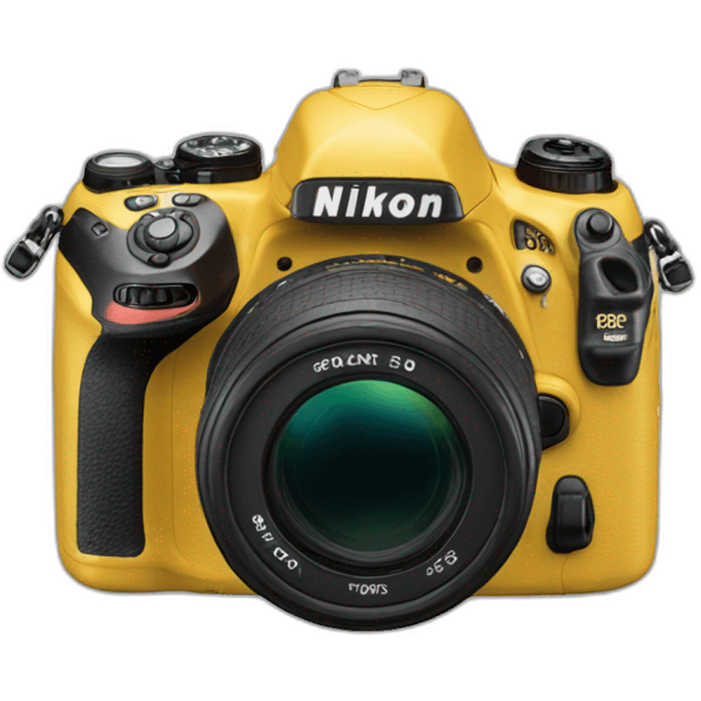 Appareil photo nikon emoji