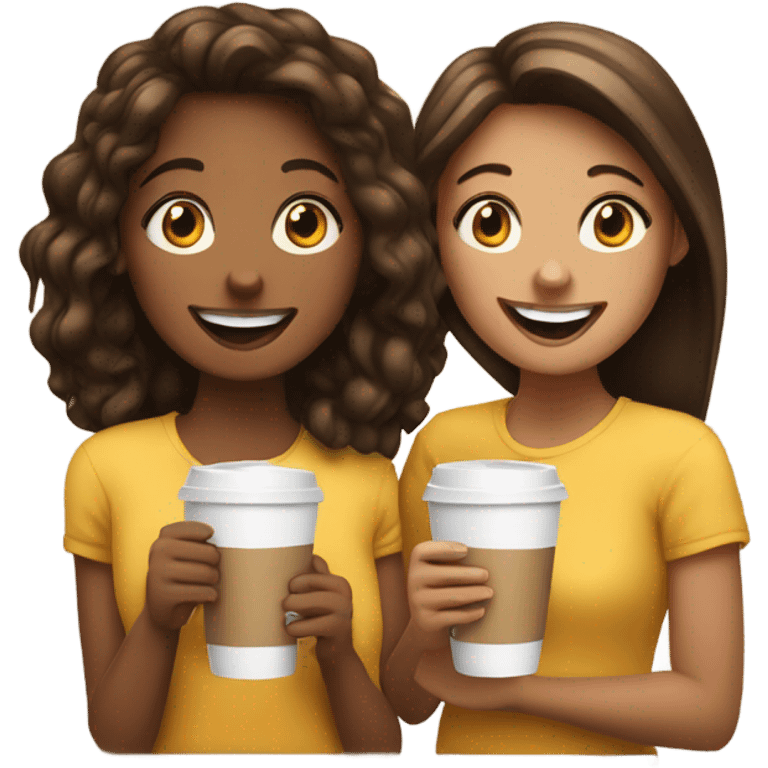 Grils coffee emoji