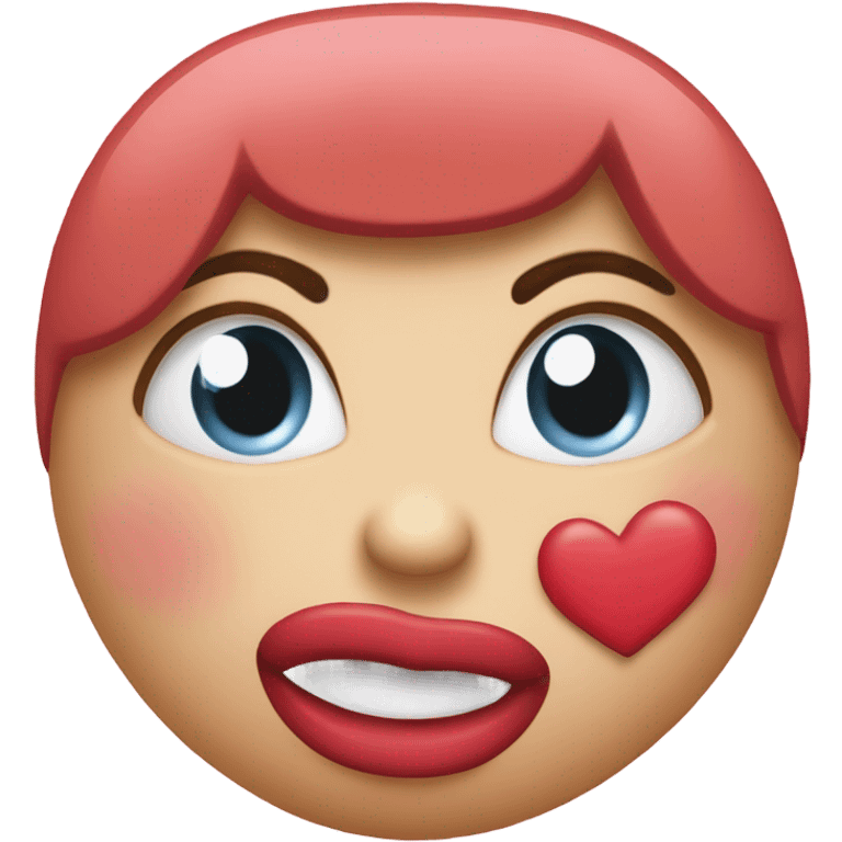 New kissy face emoji with a heart emoji