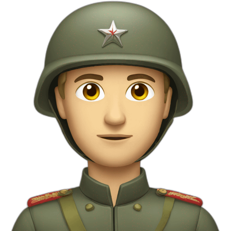 Russian soldier emoji