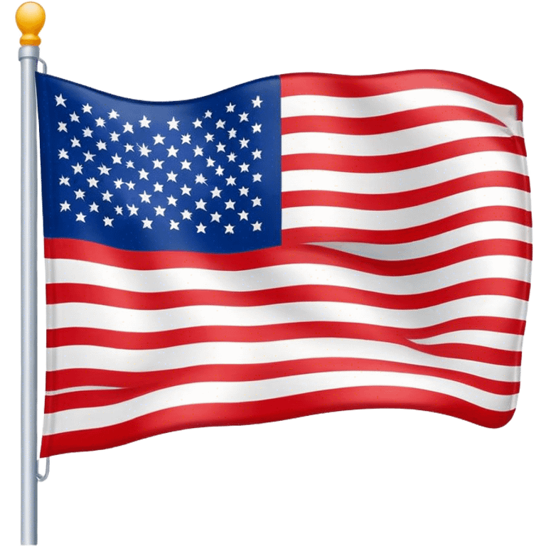 American Flag with the words "I-130" approved emoji