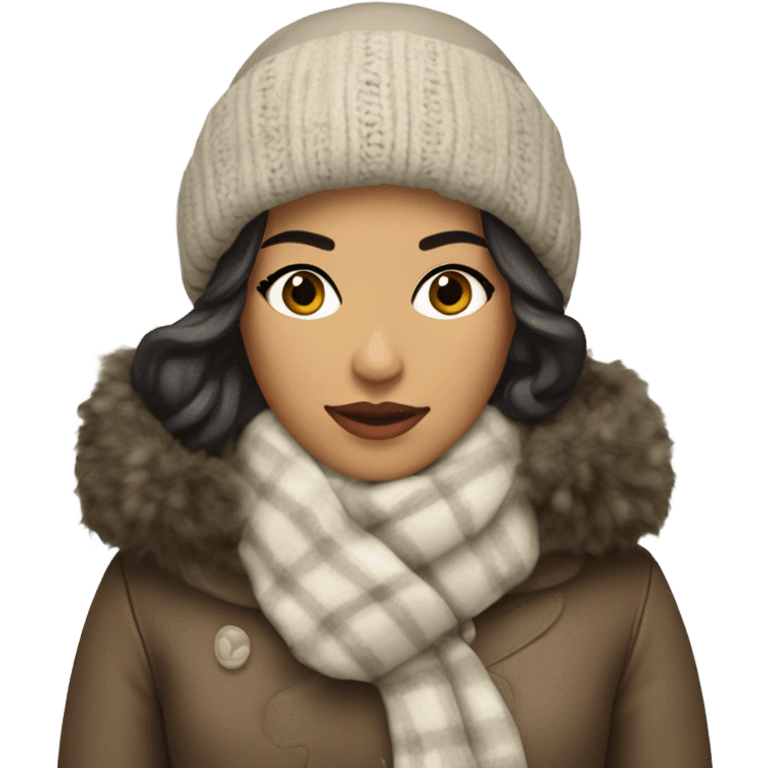 hispanic coquette winter emoji