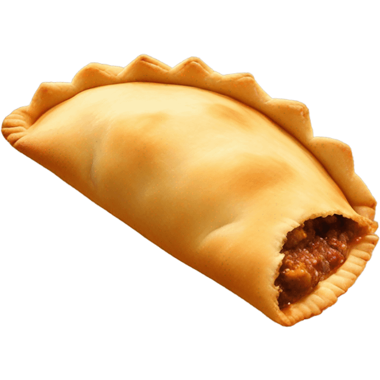 Empanada falling emoji