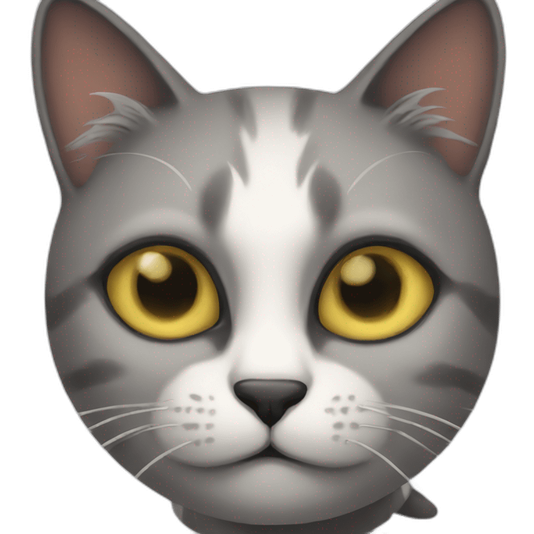 sinister cat emoji