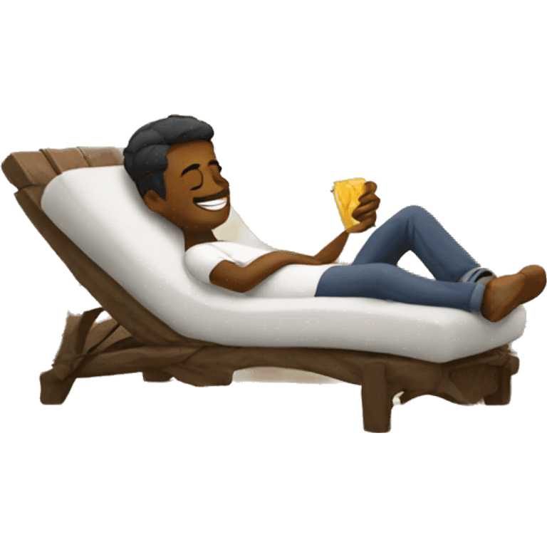 relaxing emoji