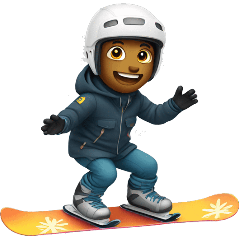 Snowboarding  emoji