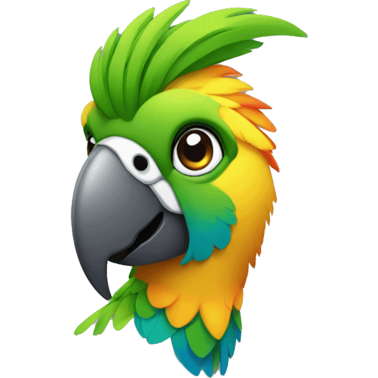 Satya Nadeem’s party parrot emoji