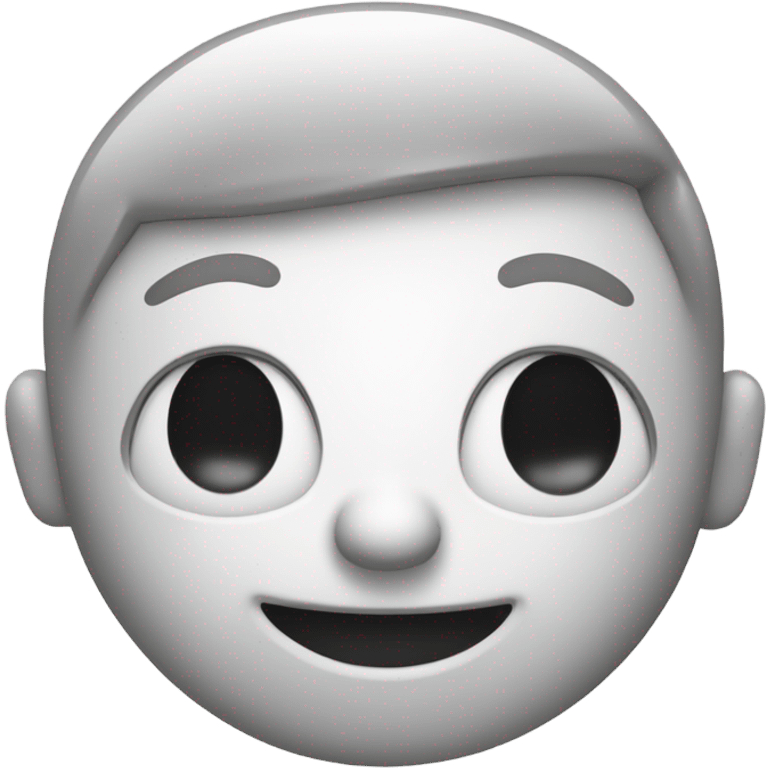 BlackAnd white emoji talking emoji