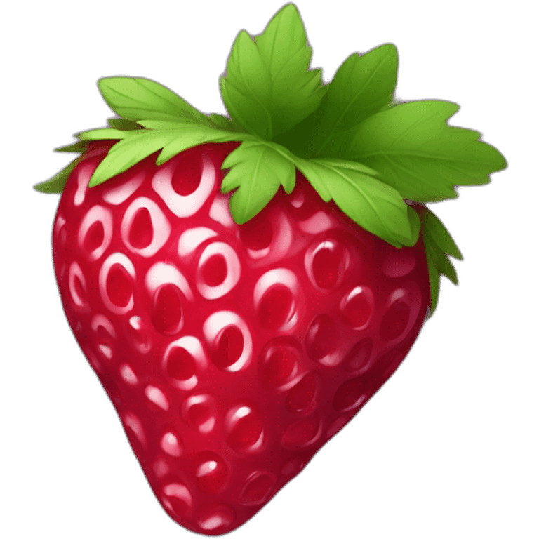 Fraise framboise+ myrtille emoji