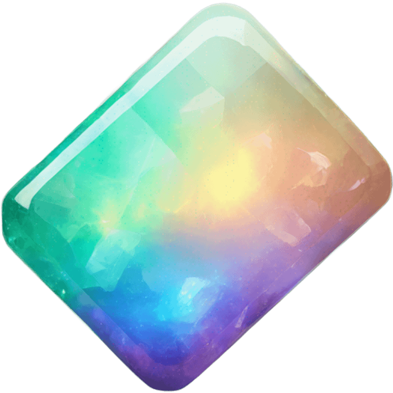 opal crystal gemstone credit card  emoji