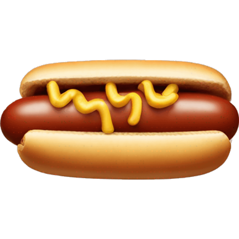  charming hotdog emoji