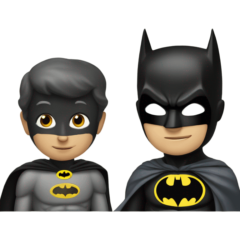 Batman and robin emoji