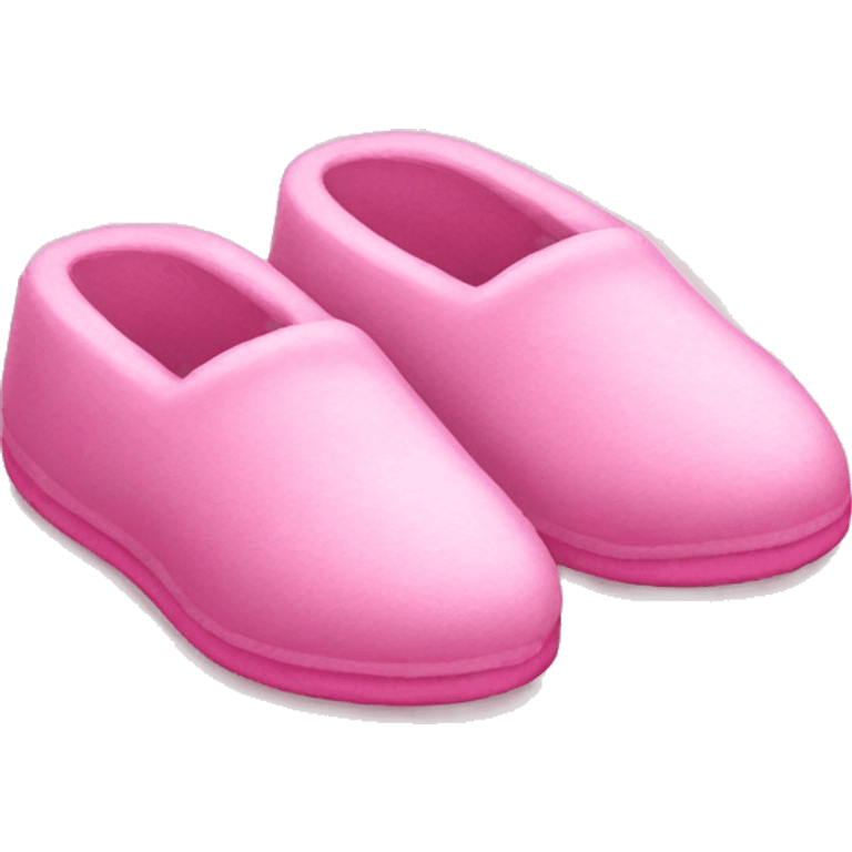 pink slippers emoji