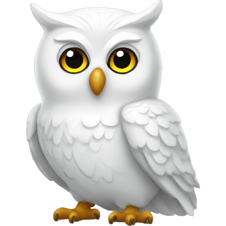 white owl emoji