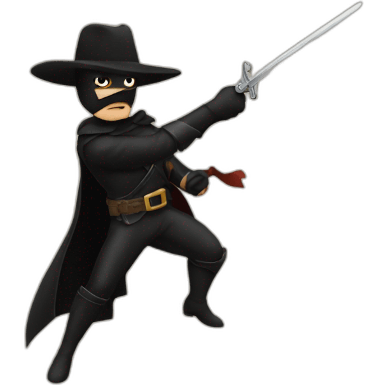 Zorro qui attaque emoji