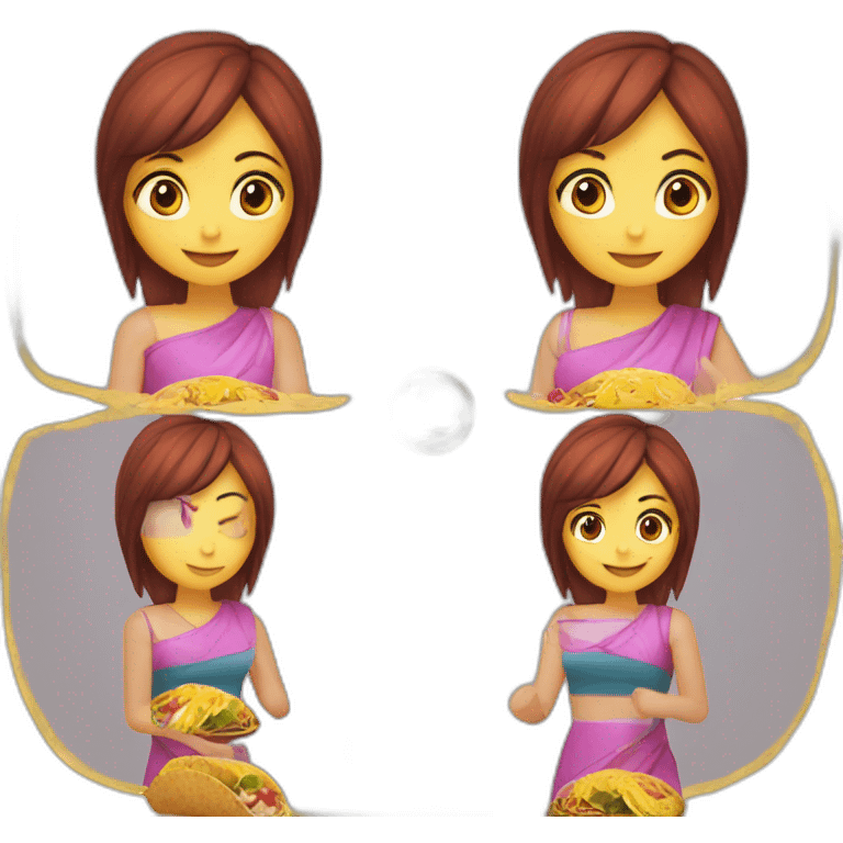 the kairi apres 3 tacos emoji