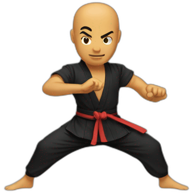 kung fu emoji