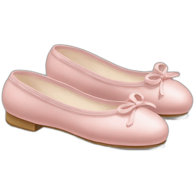 Flat ballet shoes Chanel  emoji