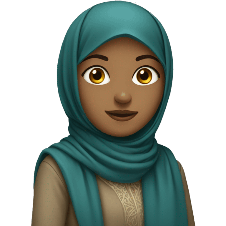 Islamic girl  emoji