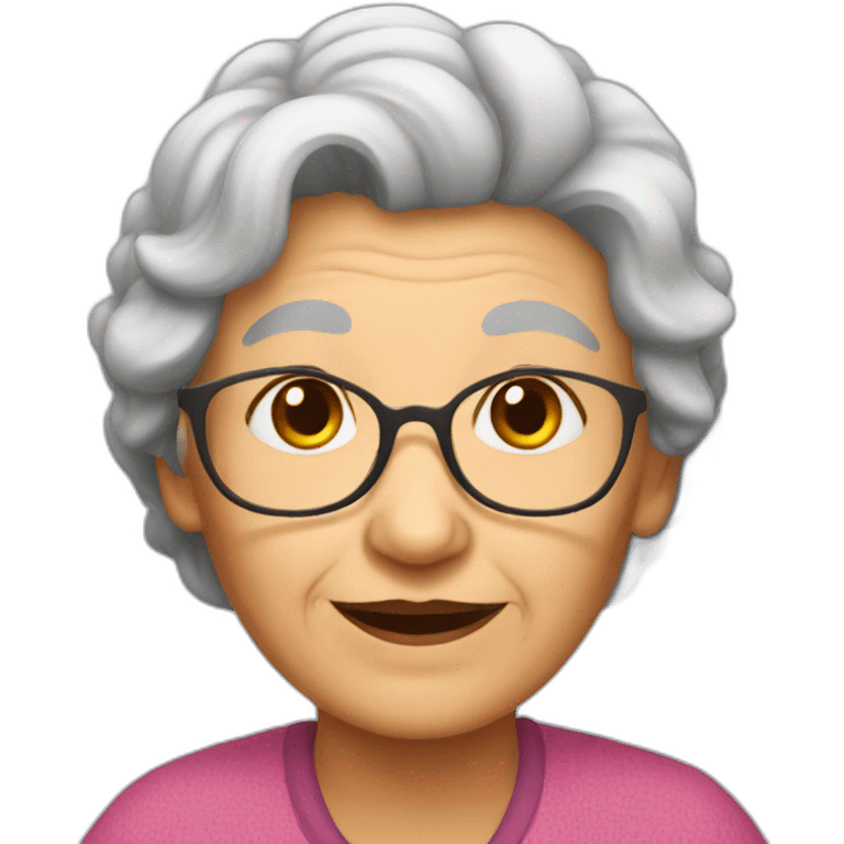 grandma emoji