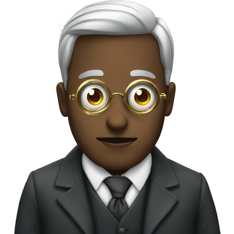 person observing with a  monocle emoji