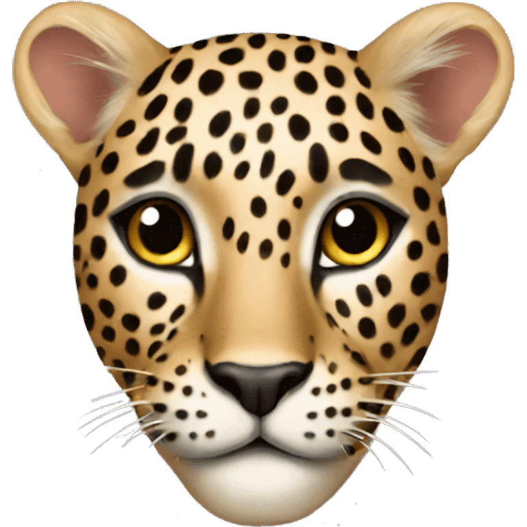 Glamour Leopard  emoji