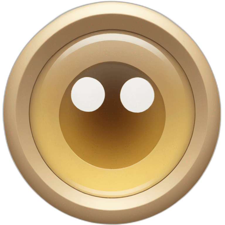 Lens beige  emoji