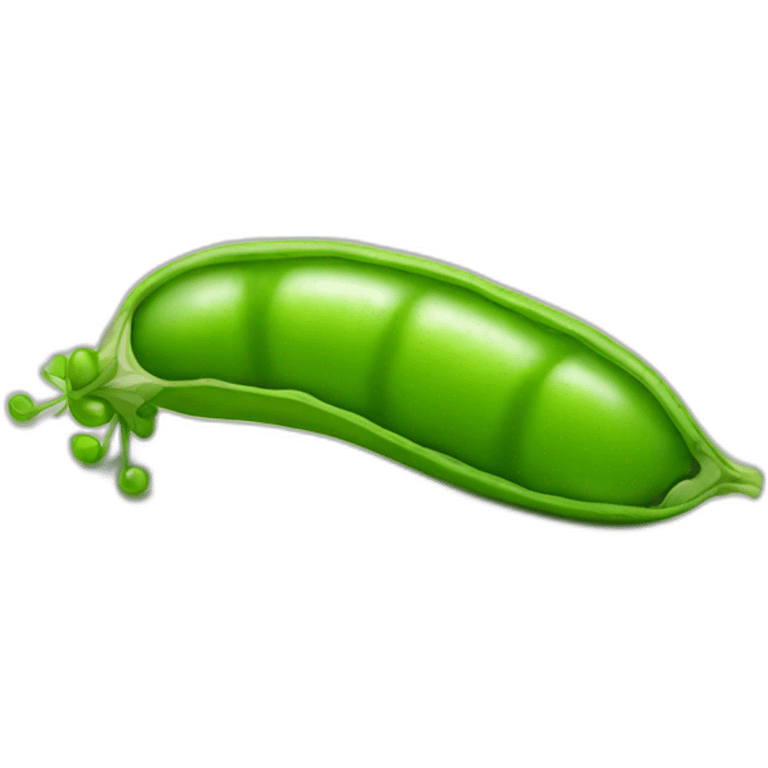 single pea emoji