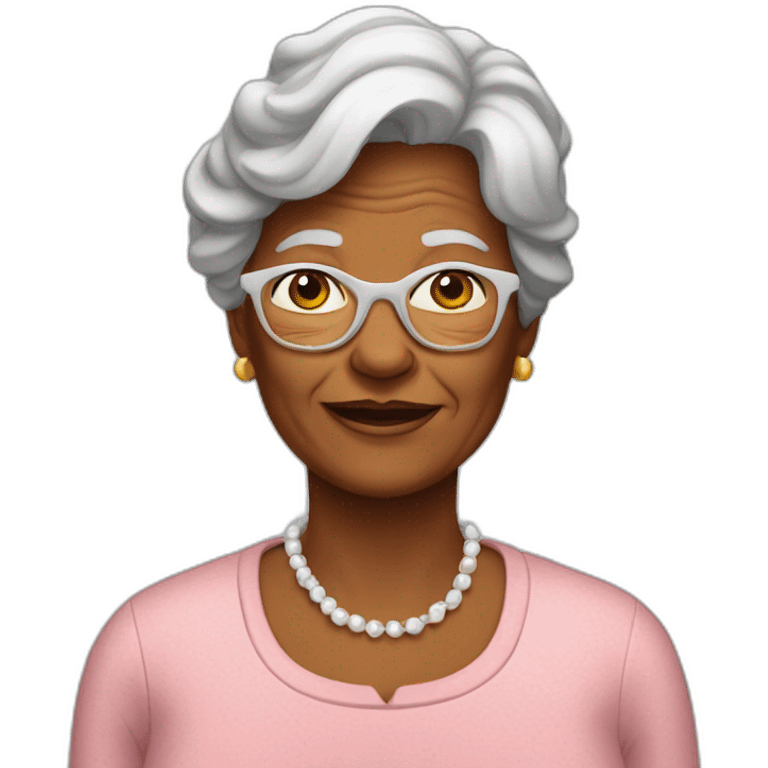 Une grand mère  emoji