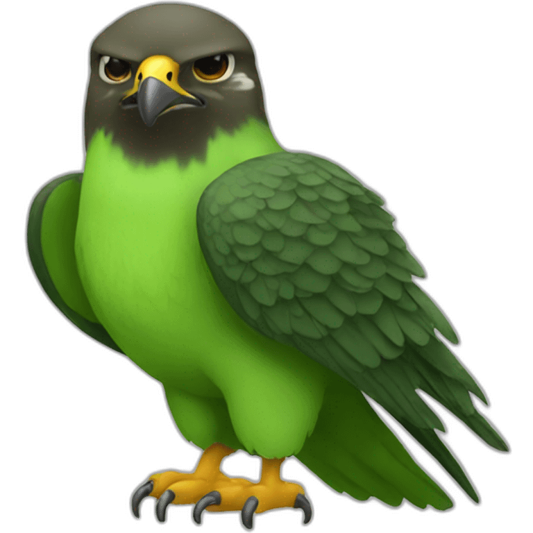 falcon verde emoji