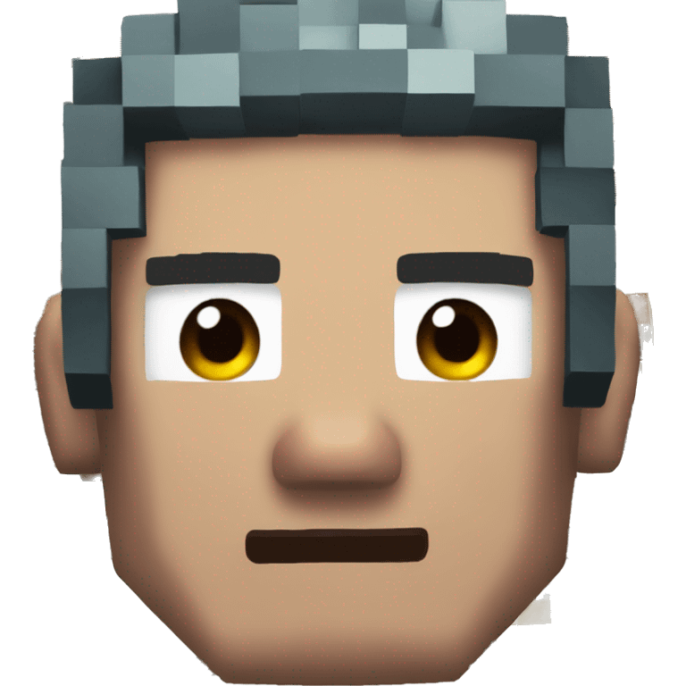 Minecraft MrBeast Head  emoji