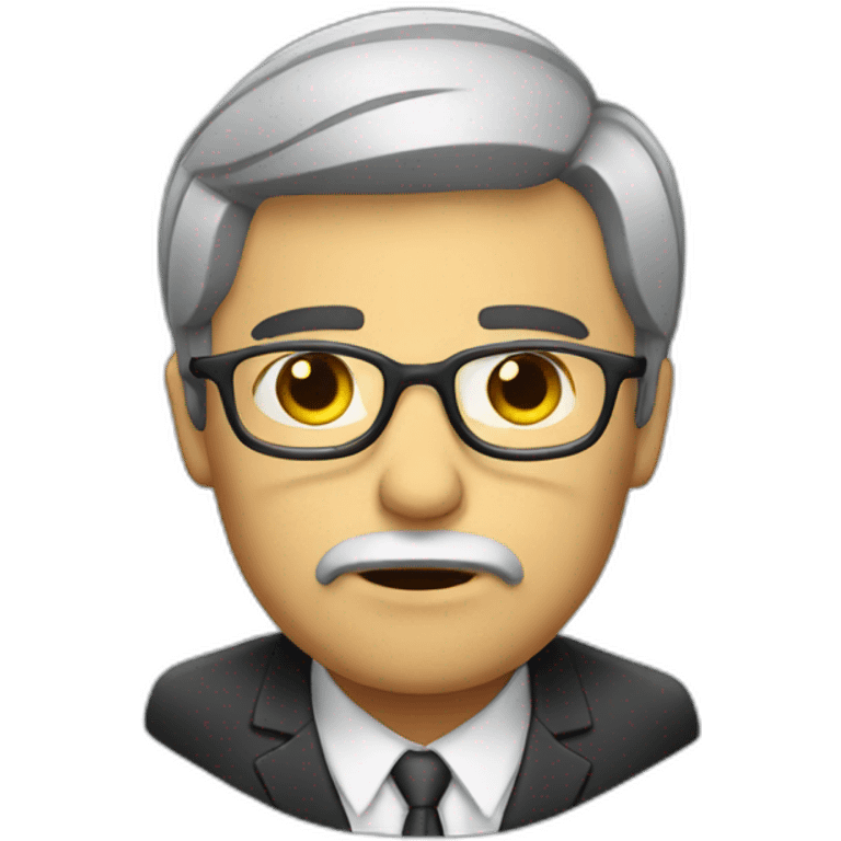 Tired lawyer emoji