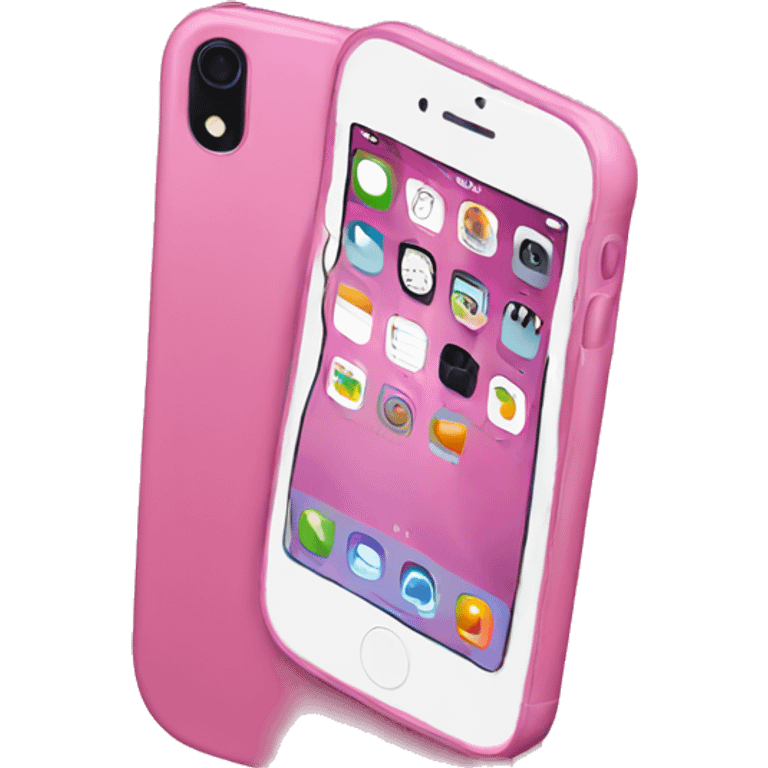 pink iphone 15 emoji