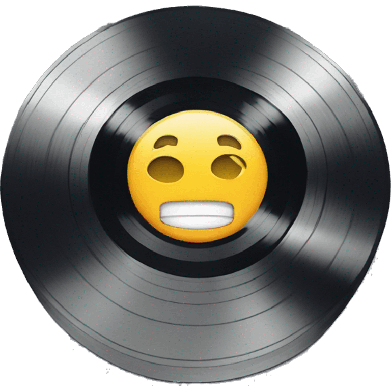 vinyl record emoji