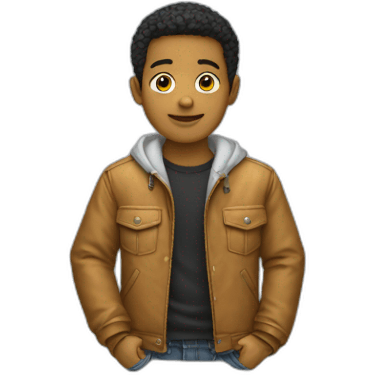 jacket boy emoji