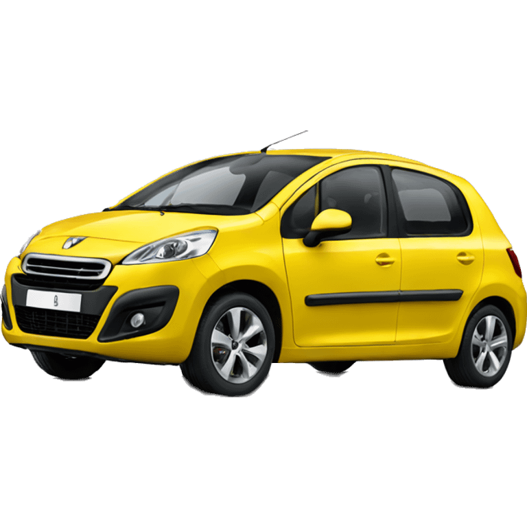 Peugeot yellow emoji