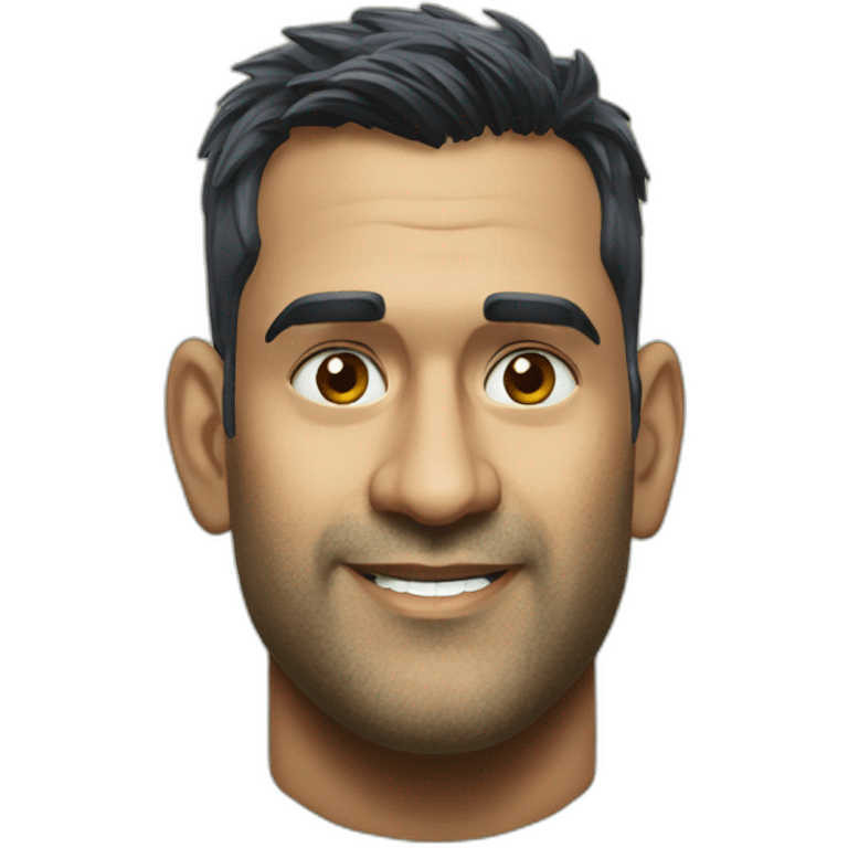 MS Dhoni emoji