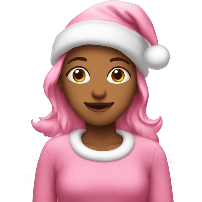 Pink Christmas  emoji