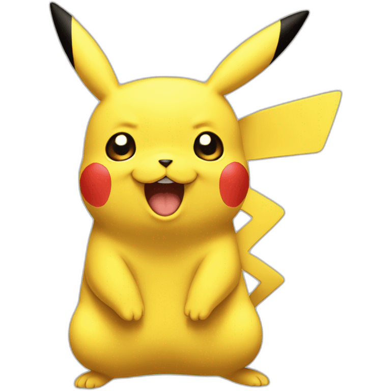 Pikachu qui pleure emoji